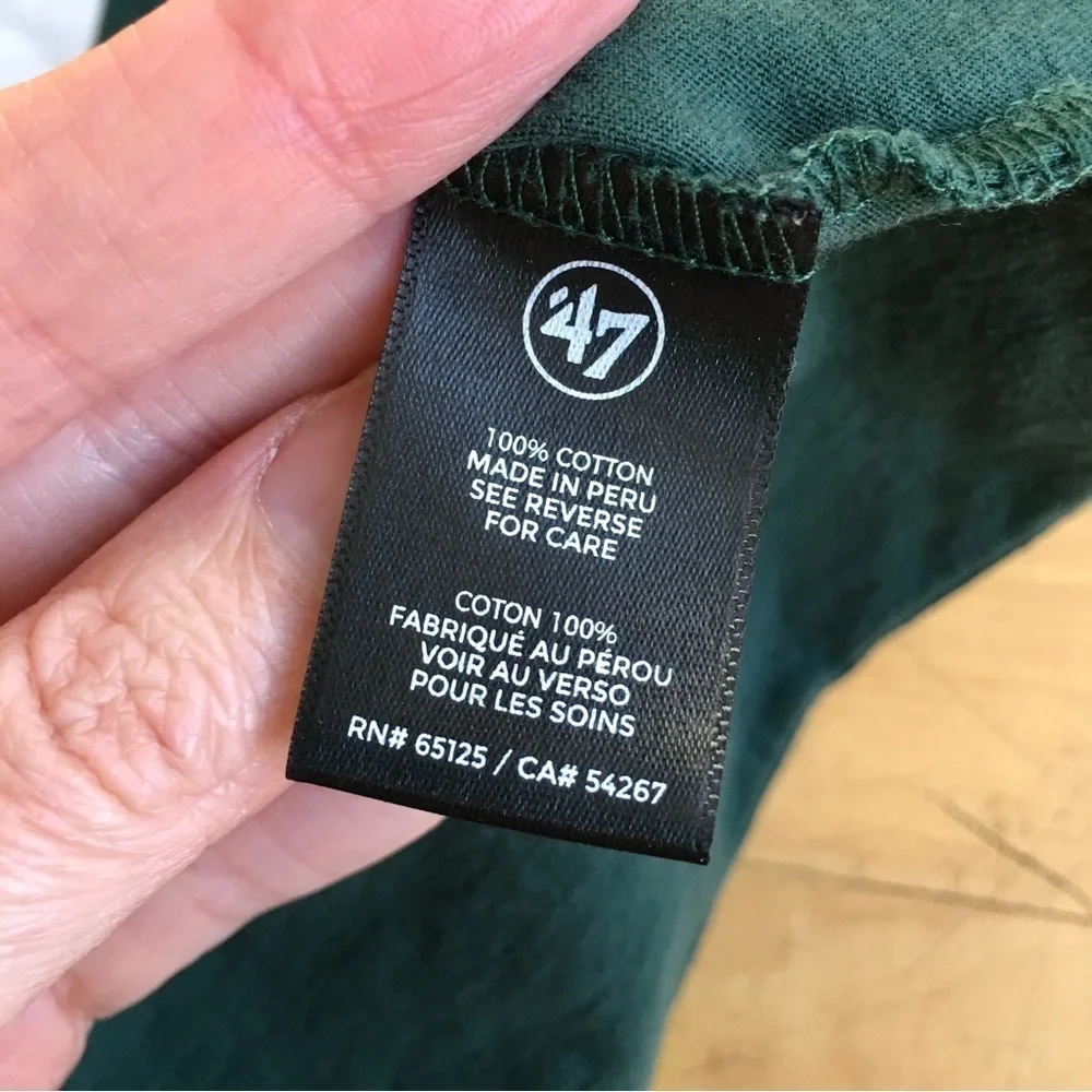 47 “UVM” Tank, Green, White, Size S - Picture 9 of 17